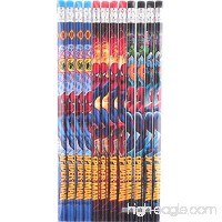 Spiderman Authentic Licensed 12 Wood Pencils Pack - B018IXKE3S