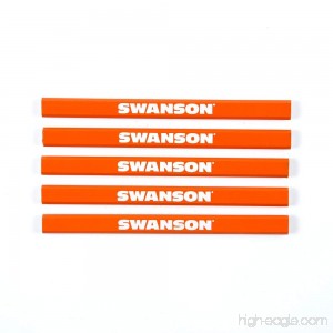 Swanson Tool CP700 Carded Carpenter Pencil 5-Pack - B00137LMSS