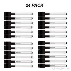 Black Dry Erase Markers With Magnetic Cap (24 Pack) - B07BX38VWB