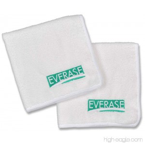 Everase Micro-Fiber Eraser | Cleaning Cloths for Whiteboards / Dry Erase Boards 2-Pack - B01CEX5NZ2