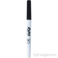 EXPO Low-Odor Dry-Erase Marker  Ultra Fine Point  Black  4/Pack - B00PZ9ZM1S