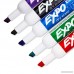 Expo Low Odor Dry Erase Markers Chisel Tip Assorted Colors 5-Count - B07597T71H