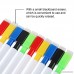 Hestya 24 Pieces Low Odor Dry Erase Markers Makers with Built-in Eraser and 600 Sheets Sticky Notes (Black and Colorful) - B07D56ZD6Y
