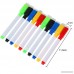 Hestya 24 Pieces Low Odor Dry Erase Markers Makers with Built-in Eraser and 600 Sheets Sticky Notes (Black and Colorful) - B07D56ZD6Y