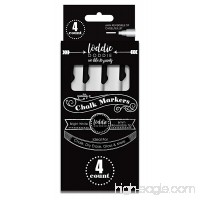 Loddie Doddie 4ct Bright White Chalk Markers for use on Chalk  Dry Erase and Glass Surfaces and More! - B075L3Q34T
