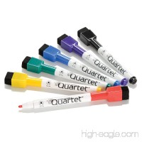 Quartet Dry Erase Markers  ReWritables  Mini  Fine Point  Magnetic  Classic Colors  6 Pack (51-659312Q) - B0006VQBTW