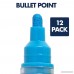 Quartet Glass Board Dry Erase Markers Bullet Tip Premium Neon Colors for Black Glass Dry Erase Boards 4-Pack (79551) - B008DQXN48