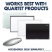 Quartet Glass Board Dry Erase Markers Bullet Tip Premium Neon Colors for Black Glass Dry Erase Boards 4-Pack (79551) - B008DQXN48