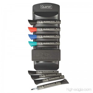 Quartet Whiteboard Accessory Caddy Includes 8 Dry Erase Markers and 1 Eraser (558) - B000H10D6I