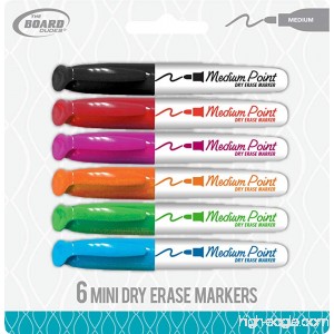 The Board Dudes Board Dudes Dry Erase Markers Mini Medium Point (CNT80) - B01IPAKNZI