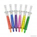 Bokit 60pcs Syringe Highlighters Fluorescent Injector Needle Watercolor Pen 6 Colors - B017SM1K06