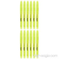 School Smart Chisel Tip Highlighters - Pack of 12 - Yellow - B003V1DNHC