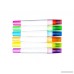 Set of 6 Wax Highlighter Pens - Waterproof Crayon Markers Bright Neon Colors. - B06XSCKYHT
