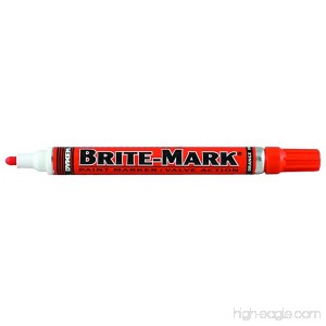 BRITE-MARK Medium Tip Paint Marker Orange - B003TQXSBA