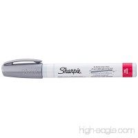 Sharpie Permanent Paint Marker  Medium Point  Silver - B00396ZOQ2