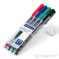 Staedtler Permanent Markers (STD313WP4A6)  Pack of 4 pens - B0007OEDQ6