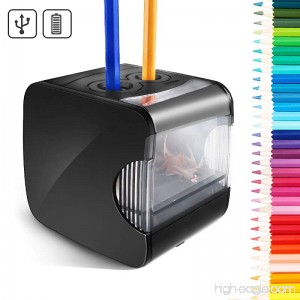 Cool-Shop Electric Pencil Sharpener - Best USB or Battery Operated Heavy Duty Pencil Sharpener for School Home Office Studio - B077PNPCZJ