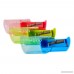 Deli Plastic Pencil Sharpener Bulk for School Classroom Office Studio Home Office School Supplies Assorted Color(Pack of 24) - B0785PS849