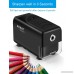 Heavy Duty Electric Pencil Sharpener Durable Indrustial Pencil Sharpener for Classroom Helical Blade Auto Stop Fast Sharpen in 3s Suitable for NO. 2 and Colored Pencils Home School Office Use - B0777KNF3C