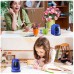 Pencil Sharpener Battery Operated Cordless Pencil Sharpener Small Electric Plug In Portable Dual Hole Sharpener Perfect For 6-12mm No.2 Crayon Pencil And Colored Pencils School Artist Kids Blue - B07BHGTZM6