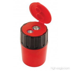 The Pencil Grip Eisen 2-Hole Steel Pencil Sharpener with Cover Multiple - B00PEF0A1K