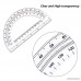 3+3 Pack Compass with Protractor-Esee Geometry Set for School Teachers and Students 3 Pack Math Compass and 3 Pack Plastic Protractor - B07DNBKBW9