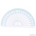 CDOFFICE 7 Piece Geometry math Measurement Drafting Drawing Tools with Non-slip Pencil Compass Linear Ruler Protractor Eraser Pencil sharpener - B07CL2S764