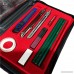 Clobeau Hight Quality Study 16-piece Compass and Geometry Kit Drawing Drafting Tools Set for Students with A Zipper Bag - B01J19NB4M