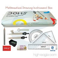 Doms Geometry Mathematical Drawing Instrument Box. - B01N7LYTJS