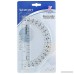 Westcott Clear 6-Inch Plastic 180 Degree Protractor (500-11200) Case of 144 - B071WCKRS3