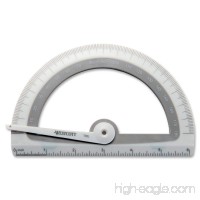Westcott Soft Touch School Protractor With Microban Protection  Assorted - B001PMC92O
