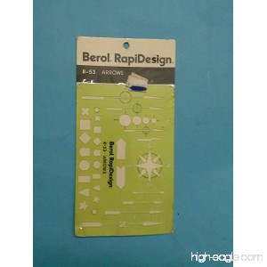 Berol(R) RapiDesign(R) R-53 Arrows 6 x 4 - B003RQB4QI