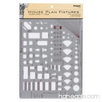Pickett House Plan Fixtures Kitchen and Bath Template  1/4 Inch Scale (1153I) - B004M5O6O0