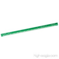 Alumicolor Pocket-Size Engineer Scale  Aluminum  6 inches  Green (3210-6) - B004FK51WS