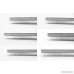 Honbay Aluminum 30cm Triangular Scale Engineering Ruler 1:20 1:25 1:50 1:75 1:100 1:150 (Silver) - B072QZF829