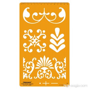 Linograph Multiple Craft Designing Pattern Template Shapes Drafting Stencil - B0722N79K8