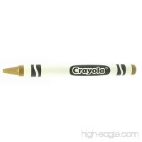 50 Gold Crayons Bulk - Single Color Crayon Refill - Regular Size 5/16" x 3-5/8" - B079WQF3C3