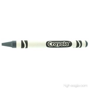 50 Gray Crayons Bulk - Single Color Crayon Refill - Regular Size 5/16 x 3-5/8 - B079WPJ8PF