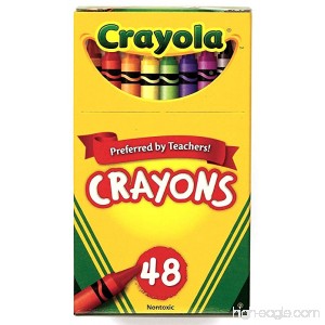 Crayola Crayons 48 pieces in A Jumbo Box (Pack of 6) 288 Crayons Total - B005NF3RIO
