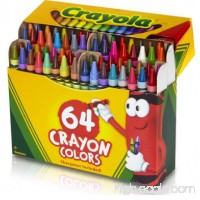 Crayola TRTAZ11A 071662000646 Crayon Set  3-5/8"  Permanent/Waterproof  64/BX  Assorted  Sold As 1 Box - B00UZO0EC0