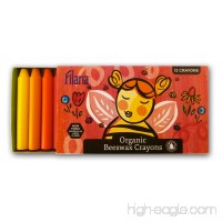 FILANA (12 Stick Crayons) Pure Certified Organic Beeswax - Handmade in the USA - Rich Colors - No Cheap Paraffin Waxes - Good for Earth. Good for Bees - B018SWJWGY