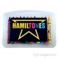 Hamiltones Crayon Set - 12 Hamilton Musical Parody Colors - B076FD1RR4