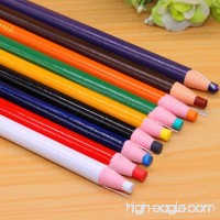 Peel-off China Markers Grease Pencil Crayons 9 Pcs Asssorted Colors Crayon Sticks  Hand Painting Pen  Crayon Pencil  Paper Wrapped  No Sharpener Needed  Safe & Non-toxic  Great for Kids  Children - B074WP9NYN