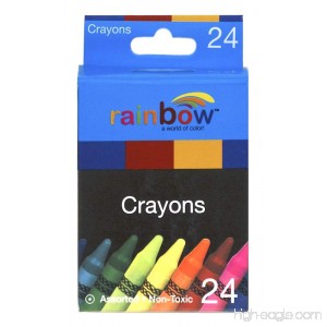 Promarx Rainbow Crayons Assorted Colors 24 Count - B0032AN01Q