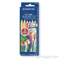 Staedtler Noris Club Super Jumbo Coloured Pencil - Assorted (Pack of 6) - B001H11MN0