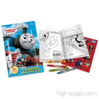 Thomas & Friends On The Go Coloring Pouch Activity Set with Stickers  Crayons and Coloring Pages - B00STTRT9E