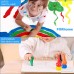 Toddler Kid Crayons Doodle Toys - 12 Colors Washable Palm-Grip Crayon Set Paint Crayons Sticks Stackable Toys for Kids Toddlers Child Safety and Non-Toxic Boys Girls Gift. - B07BK3M2VP