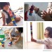 Toddler Kid Crayons Doodle Toys - 12 Colors washable Palm-Grip Crayon set Paint Crayon Sticks Stackable Toys Drawing Pencil for Kids Toddlers Child Safety and Non-Toxic - B079DPHXJZ