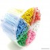 300 Pieces Paper Clips Assorted Colors 2 Inch Sizes - B074SJMY51