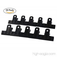Black Large Bulldog Clips  Coideal 10 Pack 2.6 inch Metal Binder Clips File Paper Money Clamps for Food Bags  Office and Home Kitchen - B074XJWLFX